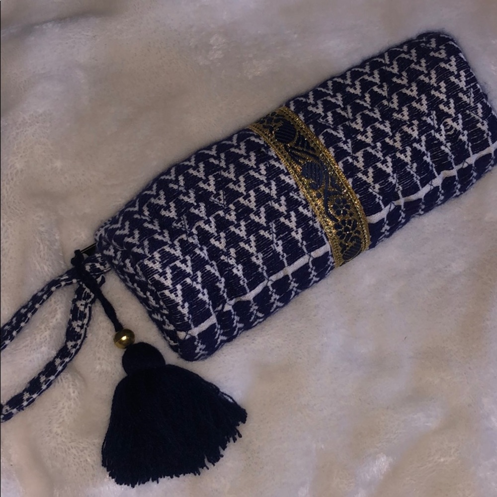 Cute Boho “Lovestitch” Makeup Bag!!